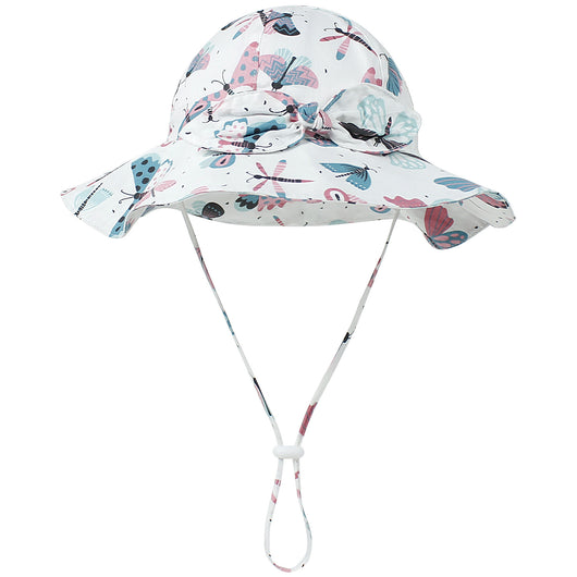 Gorro de Bebé Verano Algodón Floral Estilo Europeo - Image 34