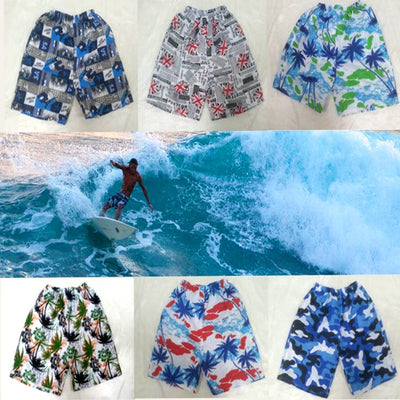 Shorts de Playa Hombre Secado Rápido Piel de Durazno Corte Cinco Puntos