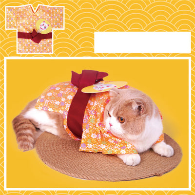 Ropa Yukata Kimono para Gatos y Perros - Primavera Verano - Image 4