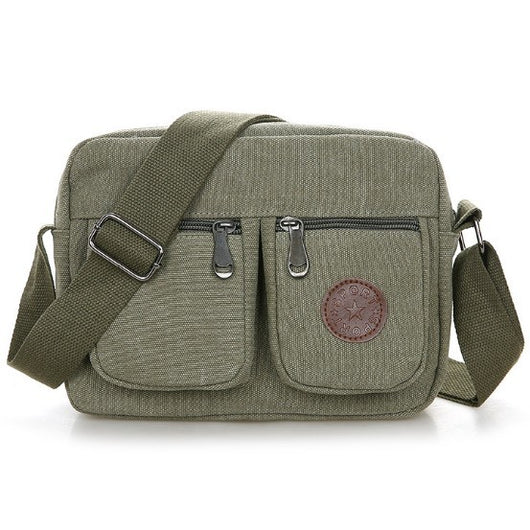 Bolsa Crossbody Masculina Multicompartimento para Viajes y Uso Diario - Image 9