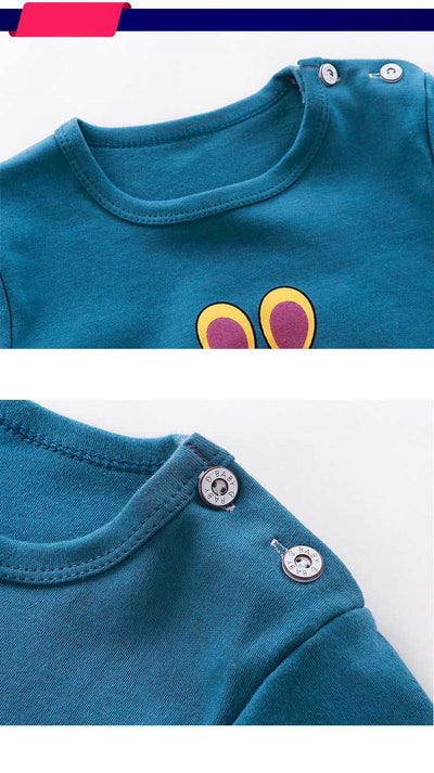 Playera de Manga Larga para Niños en Algodón 100% - Image 26