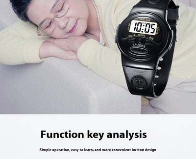 Reloj Parlante con Anunciador de Hora Electrónico - Image 7