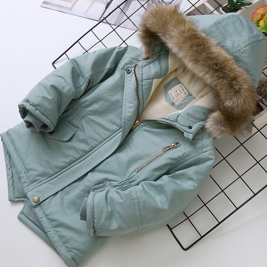 Chaqueta Acolchada Térmica para Niños - Algodón Grueso con Forro Polar - Image 81