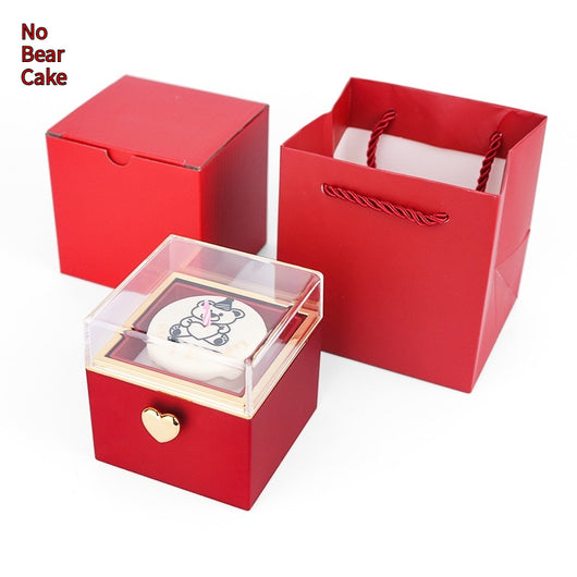 Caja Anillo Sorpresa Pastel Oso para Cumpleaños - Image 8