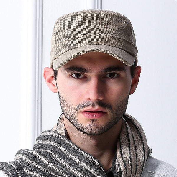 Gorra de Béisbol de Algodón para Hombre - Otoño e Invierno