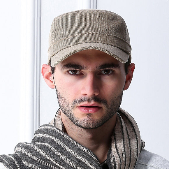Gorra de Béisbol de Algodón para Hombre - Otoño e Invierno