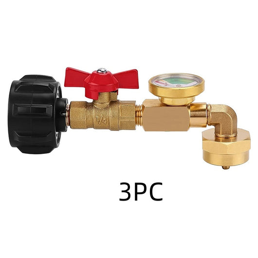 Conector de Carga de Gas Propano con Medidor Luminoso y Válvula de Bola - Image 8