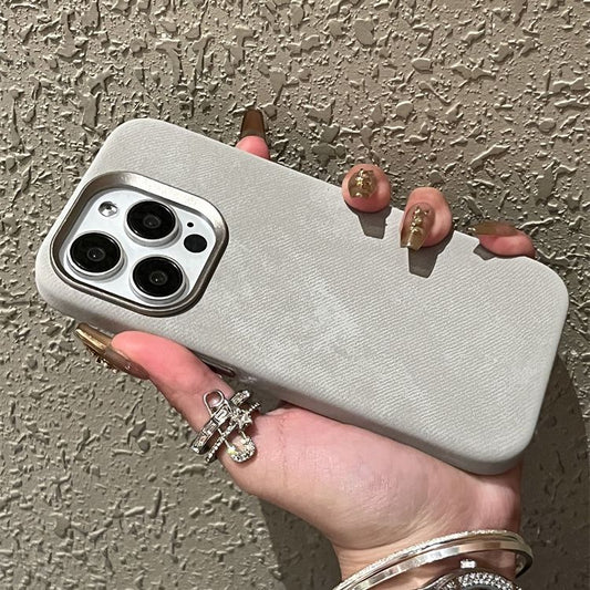 Funda Magnética de Cuero para Celular con Protección Anticaídas