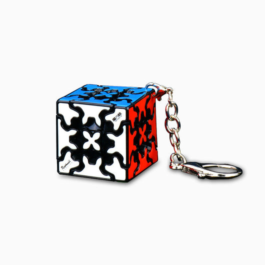 Llavero Cubo Rubik Miniatura - Formas Geométricas (Bollo, Hoja de Arce, Pirámide) - Image 10
