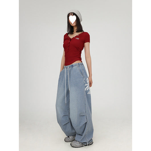 Jeans Retro Americano Versátil para Mujer - Image 3