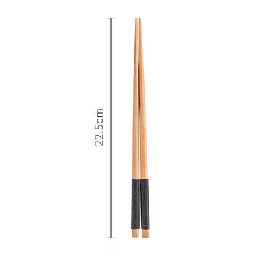Palillos Japoneses de Punta Afilada en Caoba - Image 4