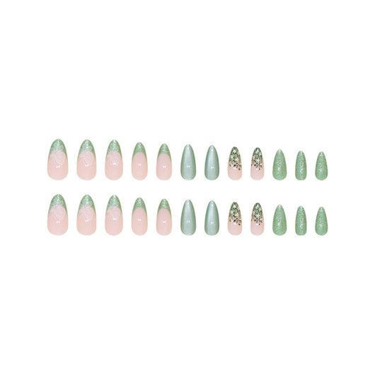 Stickers de Uñas Flor de Almendra con Mariposas - Image 5