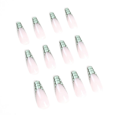 Pegatinas de Uñas Efecto Francés con Textura 3D - Image 4