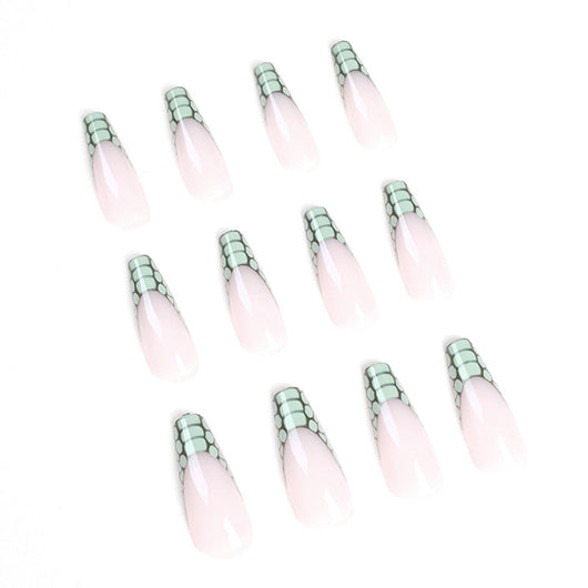 Pegatinas de Uñas Efecto Francés con Textura 3D - Image 4