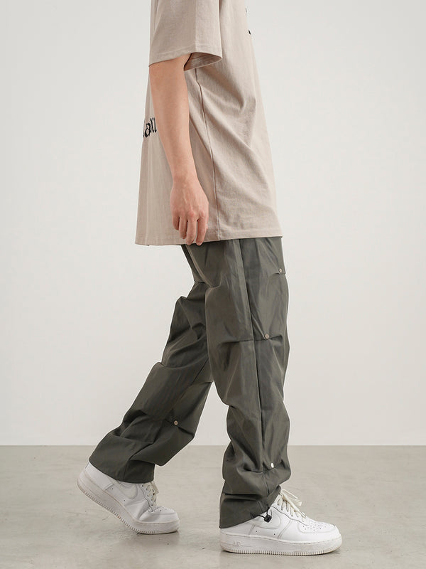 Pantalones Jogger de Corte 3D con Cordón Ajustable para Hombre