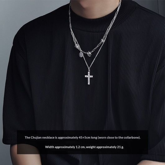 Collar de Acero Titanio para Hombre - Diseño Minimalista Que No Se Desvanece - Image 13