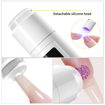 Lámpara Portátil de Secado UV para Uñas Postizas con Soporte Ajustable - Image 4