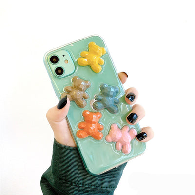 Funda Transparente para Móvil Diseño Oso - Image 8