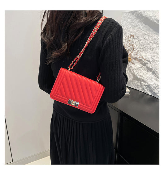 Bolsa Cruzada Minimalista de Estilo Occidental para Uso Casual - Image 43