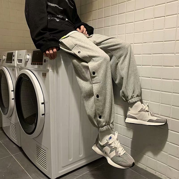 Pantalones Casuales Coreanos de Moda para Hombre - Versátiles y Modernos