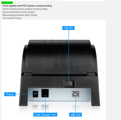Impresora Térmica POS-5890T para Supermercados y Comercios - Image 4