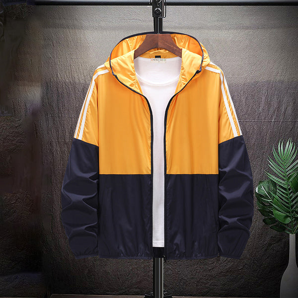 Sudadera con Capucha y Cierre Holgada Trend - Estilo Moderno para Estudiantes