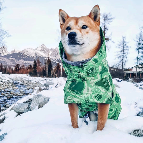 Abrigo Acolchado Impermeable para Perros Grandes - Protección Térmica Invierno