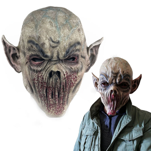 Máscara de Zombie Sangriento sin Boca - Disfraz de Terror - Image 6