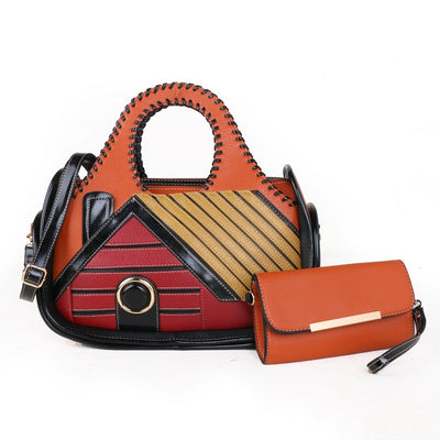 Bolsa Crossbody Patchwork Multicolor - Cartera Profesional de Hombro - Image 11