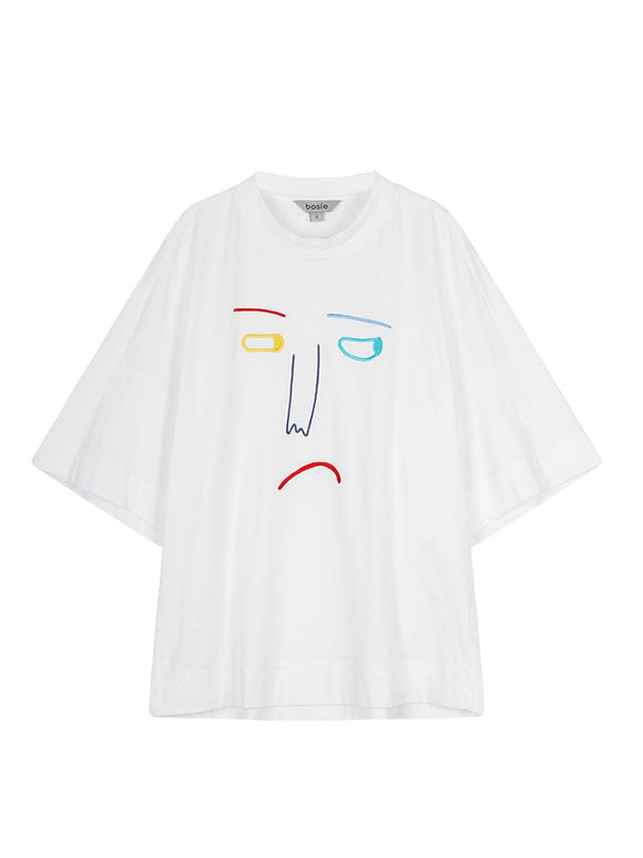 Playera de Pareja Estilo Anime - Diseño Bordado Casual Unisex