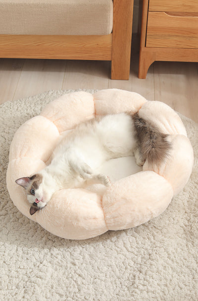 Casa Cama Nido Floral Suave para Perros - Image 12