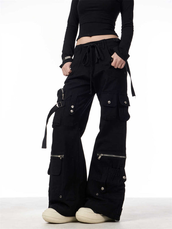 Calça Reta Oversized de Tecido Pesado - Coleção Primavera