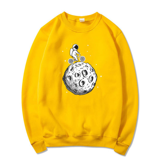 Sudadera Casual Astronauta en el Espacio - Estampado Moderno Manga Larga - Image 4