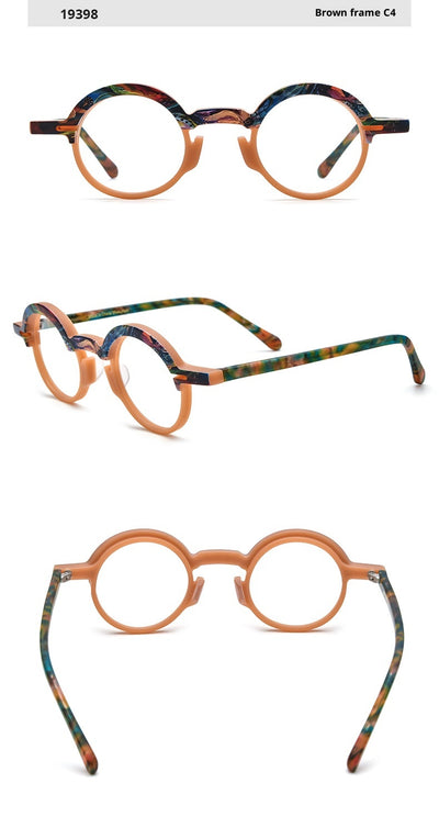 Gafas Redondas Multicolor con Filtro Luz Azul - Image 16