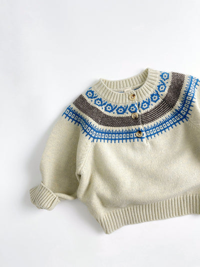 Suéter Tejido Infantil Unisex - Pullover Cómodo y Versátil - Image 8