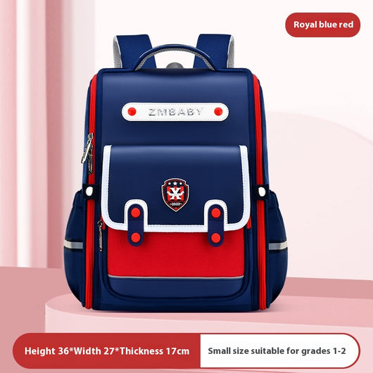 Mochila Escolar Sesame Baby Estilo Británico Grados 1-6 Ligera Niños y Niñas - Image 9
