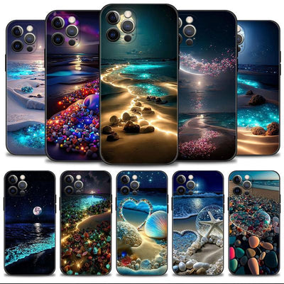 Funda Protectora para Celular Diseño Playa Resistente a Caídas - Image 17