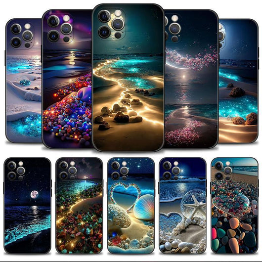 Funda Protectora para Celular Diseño Playa Resistente a Caídas - Image 17