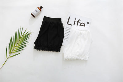 Leggings Escolares Blancos con Shorts Integrados Anti-transparencia - Image 30