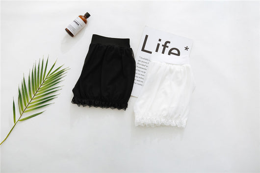 Leggings Escolares Blancos con Shorts Integrados Anti-transparencia - Image 30