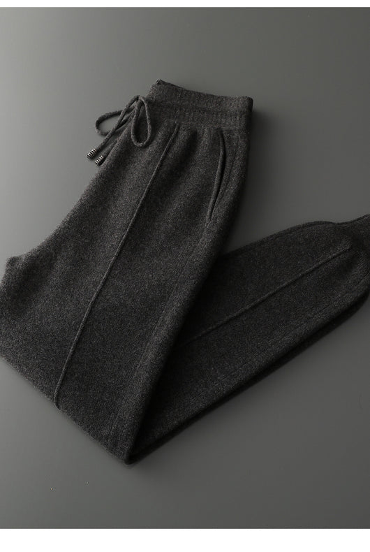 Pantalones de Cachemira Acolchados para Hombre - Comodidad Atlética Casual - Image 30