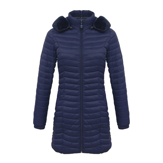 Abrigo Acolchado Ultraligero para Invierno - Parka Larga de Algodón Mujer - Image 6
