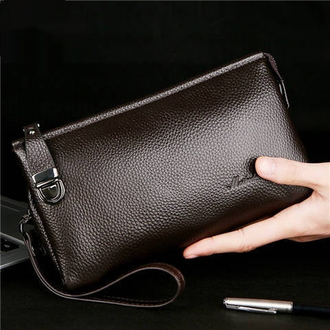 Billetera Ejecutiva de Cuero para Hombre con Cierre de Cremallera - Image 6
