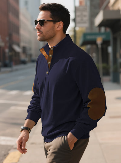 Suéter Casual de Cuello Alto para Hombre - Otoño e Invierno - Image 24