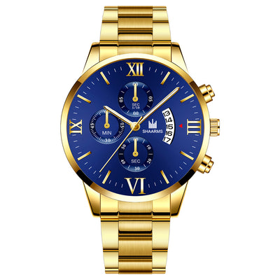 Reloj de Acero Inoxidable para Hombre con Calendario y Movimiento de Cuarzo - Image 8