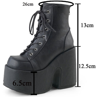 Botas Platform Gothic de Talla Grande para Mujer - Estilo Alternativo - Image 24