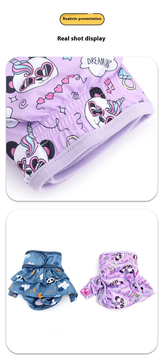 Pantalones Sanitarios Lavables para Perras - Protección Menstrual Cómoda - Image 19