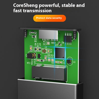 Carcasa Externa de Aluminio para SSD M.2 NGFF a USB 3.0 - Image 13