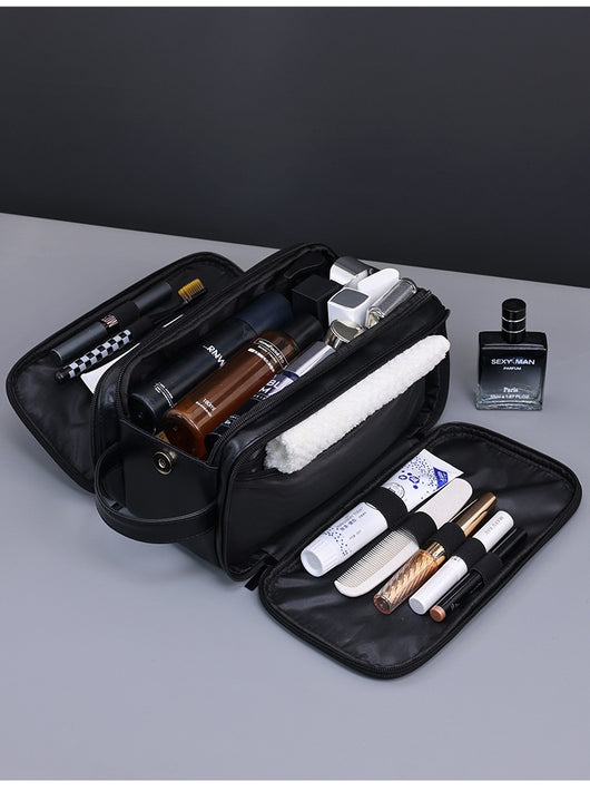 Neceser de Viaje Hombre con 3 Compartimentos - Organizador de Aseo Multifuncional - Image 10