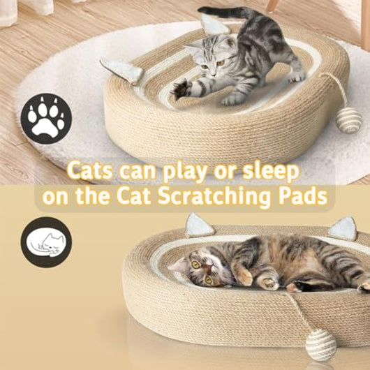 Cama Rascador 3 en 1 para Gatos con Almohadillas de Sisal Antideslizantes - Image 5